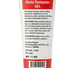 Household Mold Remover Gel 100 ml Pack of 1