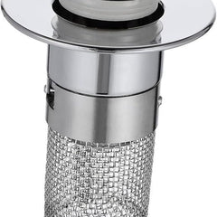 Sink Hair Filter, Removable Stainless Steel Drain Stopper Plug