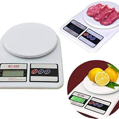 Electronic Digital 1Gram-10 Kg Weight Scale LCD , Kata, Weight Machine Weighing Scale, Fruits, Shop, Food, Vegetable, for Grocery (Adaptor Included)